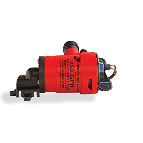 JOHNSON PUMP 6033084  JOHNSON PUMP of America 750 GPH Marine Low Boy Bilge Pump