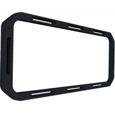 FUSION ELECTRONICS USA FUS-010-12589-00 RV-FS22SPB 22mm Sound Panel Spacer, Blk.