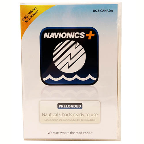 Navionics 265355 Naviconics+ for US, MFG# , Downloadable charts. Customer chooses coverage area and amount of detail. Free updates for one year. / NAV- /