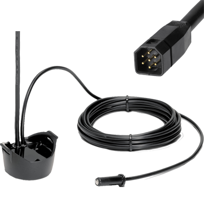 Humminbird HUM-710276-1 Xdcr, CHIRP-Hi-Wide, In-Hull, Temp 7 Pin