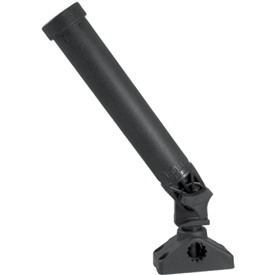 Scotty Fishing 5504500 Rocket Launcher, Black, Side/Deck Mount