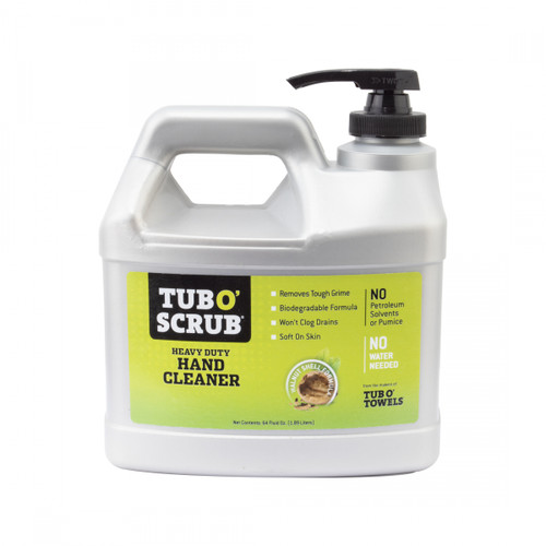 Tub O Towels TUBTS64 TUB O SCRUB HEAVY DUTY HAND CLEANER 1/2 GALLON PUMP BOTTLE