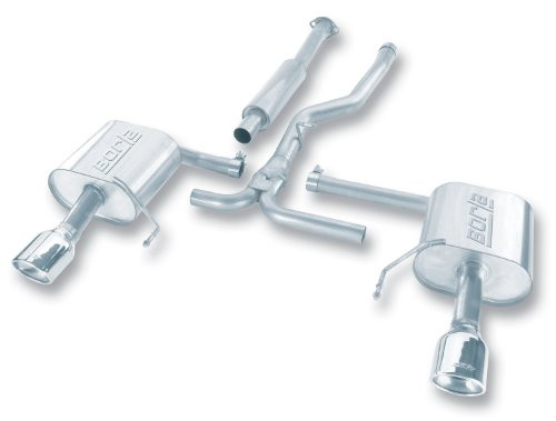 BORLA 140123 Exhaust System; stainless steel