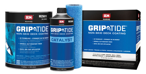 SEM Products SEM-M25610 Grip Tide KIT SAIL White ()