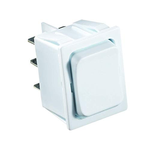 RV DESIGNER350-S475 SWITCH-ROCKER 5A ON-OFF-ON WHT