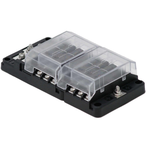 Egis RT Fuse Block 12 Position w/Ground &amp; LED Indication