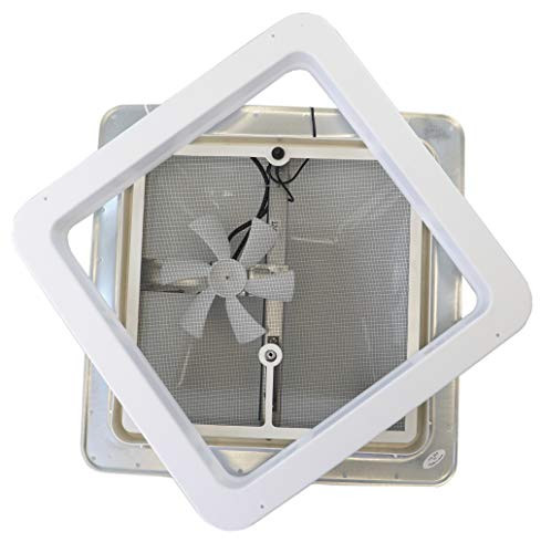 HENGS 71112AC2G1 IND UNIVERSAL VENT 14 12V WH