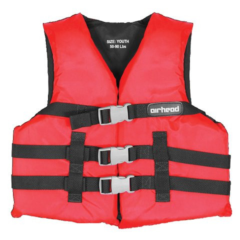 KWIK VEST NYLON YTH RED KWIK TEK 10002-03-A-RD