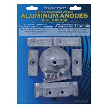 MARTYR ANODES194-CMVERADO6KITA MERC VERADO 6 CYL ANODE KIT