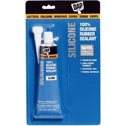Dap 684PK 00 Dow Corning Clear Silicone Rubber Sealant 2.8-Ounce
