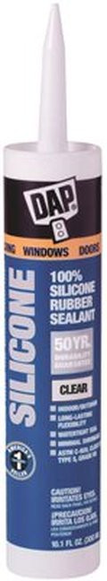 Dap 441065 0 Clear Silicone Sealant 9.8-Ounce