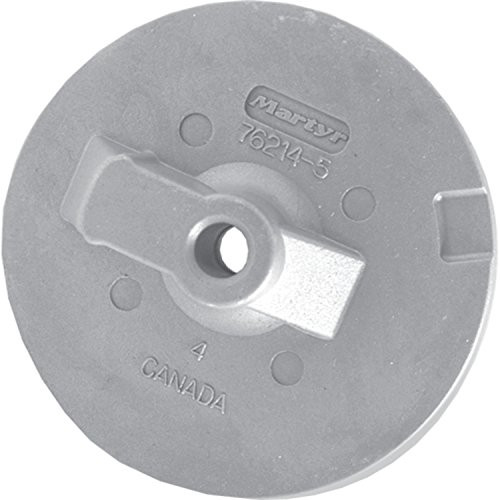 MARTYR ANODES194-CM762145A MERC AL TRIM TAB FLAT GEN II