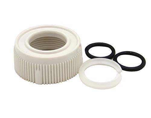 DURA FAUCET621-DFRK510WT FAUCET SPOUT NUT REP KIT WHITE