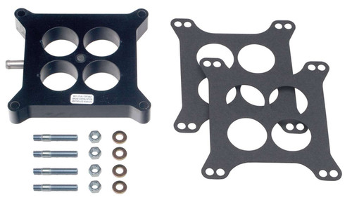 Trans-Dapt TDP2529 1 IN. HOLLEY 4BBL SQUARE BORE; 1/4 IN. PCV PLASTIC PHENOLIC SWIRLTORQUE SPACER195964 PONTIAC ENGI