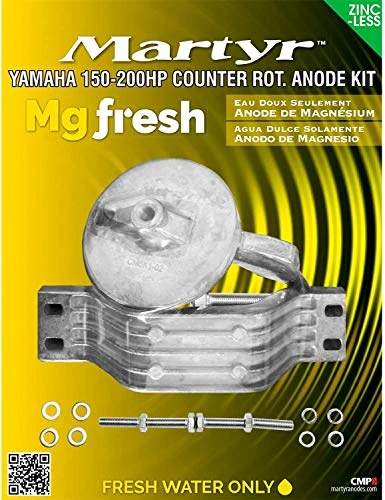 MARTYR ANODES194-CMY150KITM ANODE YAM 150-200HP KIT MAG