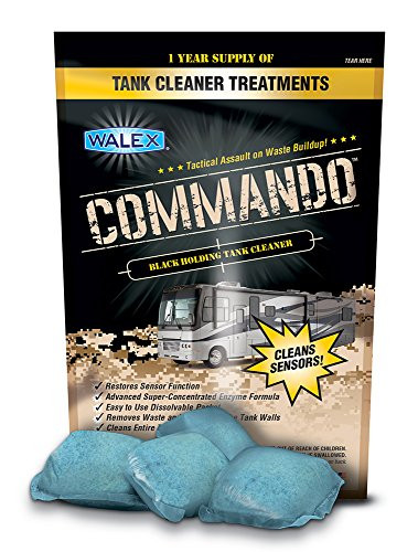 WALEX PRODUCTS556-CMDOBG COMMANDO BLACK HOLDING TANK CL