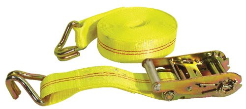 Hampton Products KRP05526 Keeper 0 2" x 27' Ratcheting Tie-Down, 3,333 lbs Working Load Limit, J Hooks
