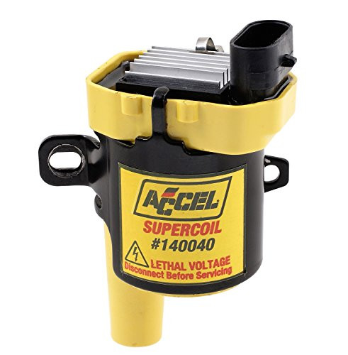 ACCEL 140040 ACC Ignition SuperCoil, Yellow