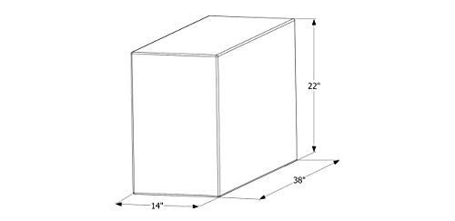 ICON 12453 WT2453  38X22X14  50 GAL.