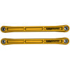 21C BRONCO KINETIK SERIES REAR BILLET LOWER TRAILING ARM KIT GOLD