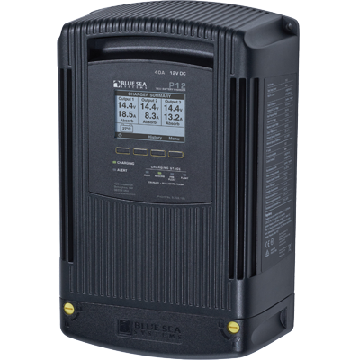 BLUE SEA SYSTEMS BS-7532 Batt Chgr, 12VDC, 40A, 3 Bank