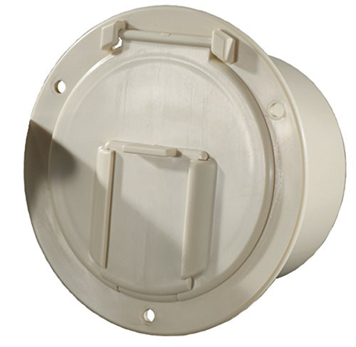 RV DESIGNER350-B132 LOW PROF CABLE HATCH ROUND CW