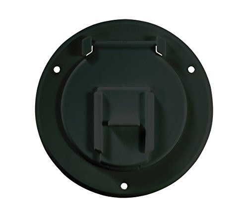 RV DESIGNER350-B123 BASIC CABLE HATCH ROUND BLK