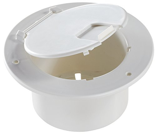 RV DESIGNER350-B110 DELUXE CABLE HATCH ROUND PW