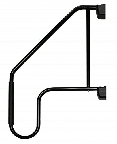 STROMBERG CARLSON PR375-AM533 HAND RAIL BLK W/ LOW LOOP GRIP