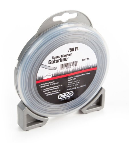 Noregon Systems 69-195 Oregon Gatorline Heavy-Duty Professional Magnum .095-Inch-by-50-Foot Coil ofRound String Trimmer Line