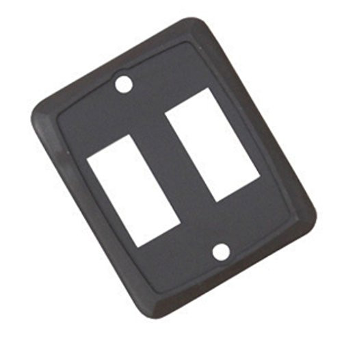 VALTERRA P7218C Diamond Group Brown Double Switch Face Plate