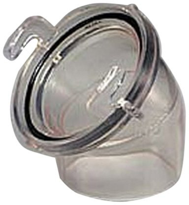 VALTERRA800-T1026 45DEG HOSE ADAPTOR CLEAR