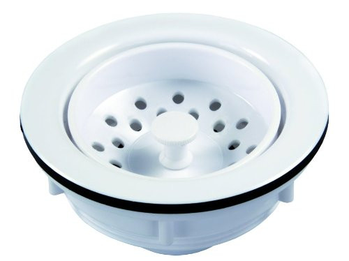 JR PRODUCTS342-95275 LARGE KITCHEN STRAINER WHITE