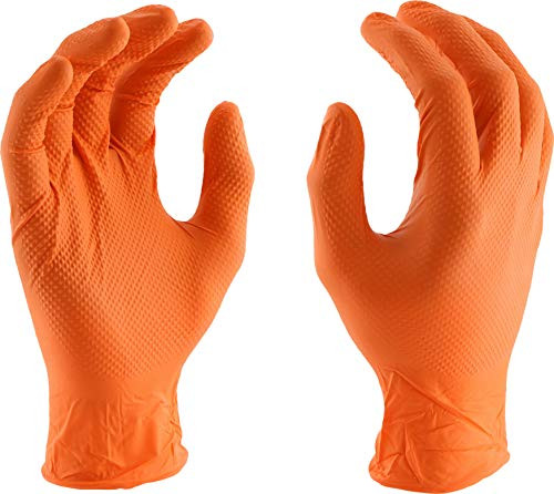 PIP 813-2940/M 7 MIL POWDER FREE ORANGENITRILE GL