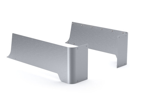 TJ BLANK REAR CORNER ARMOR 9706 TJ ALUMINUM