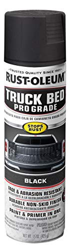 RUST-OLEUM 647-272741 TRUCK BED COATING  BLACK  15 OZ