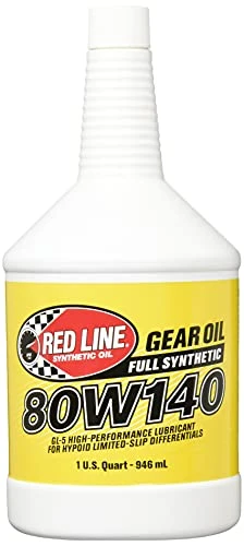 RED LINE 58104 GEAR OIL 80W140 1QT