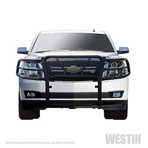 WESTIN 573805 HDX Grille Guard | 2015-2020 Suburban/Tahoe | | Black | 1 Pack