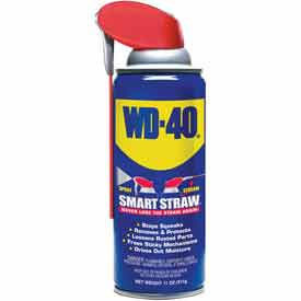 WD-40® Multi-Use Aerosol Lubricant - 11 oz. Smart Straw Aerosol Can - 110078/490040