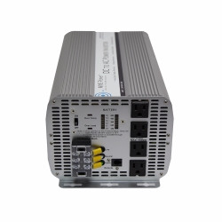 AIMS Power AIMPWRINV500012W 5000 Watt DC To AC Power Inverter, 5000W Max Continuous Power, 10000W Surge Peak Power, Over Temperature LED Indicator, Over Load LED Indicator, AC Direct Connect Terminal Block, On/Off