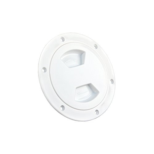 JR PRODUCTS342-31005 4IN ACCES/DECK PLATE WHITE