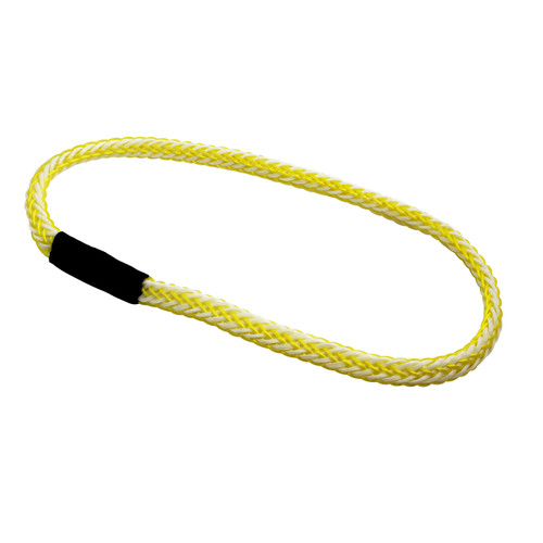 Extreme Max 3006.3165 BoatTector Bungee Dock Line Extension Loop - 1, Yellow/White (Value 4-Pack)