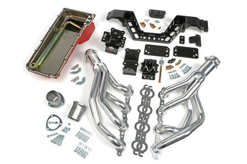 Trans-Dapt TDP42015 SWAP IN A BOX KITLS ENGINE IN 6769 FBODY; 6874 XBODY MAN. TRANS HTC COATED195964 PONTIAC ENGIN