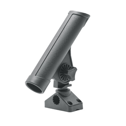 ADJUSTABLE FISHING ROD HOLDER FOR KAYAKS FIXED MOUNT