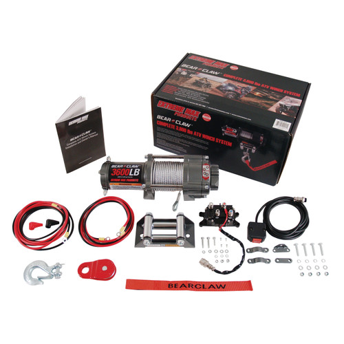 Extreme Max 5600.3075 Bear Claw ATV Winch - 3600 lbs.