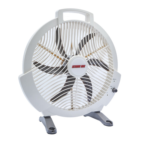Extreme Max 1229.4089 Rechargeable AC/DC 12 Volt Box Fan with Lithium Battery for RV, Camping, Travel â€“ 12