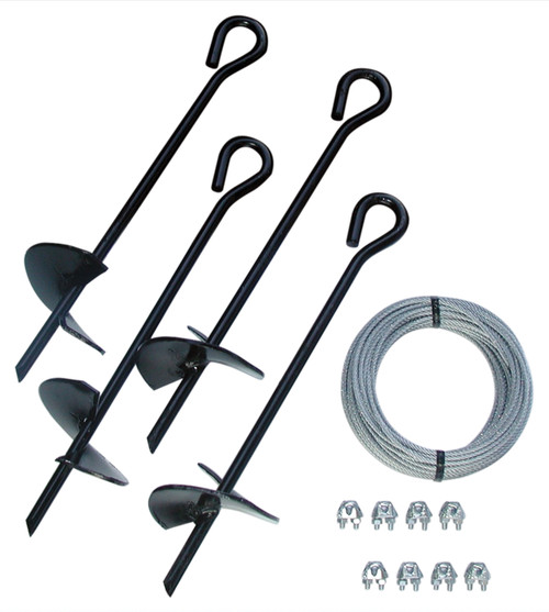 Tie Down Engineering 59075 Eye Anchor Kit Storage Building