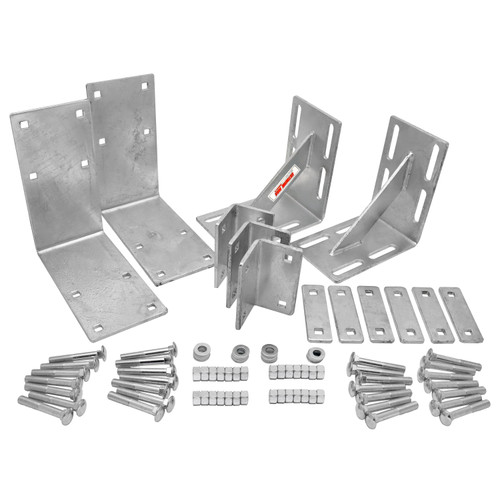 Extreme Max 3005.5522 Heavy-Duty 90Â° Corner Dock Hardware Kit - 1/2 Box