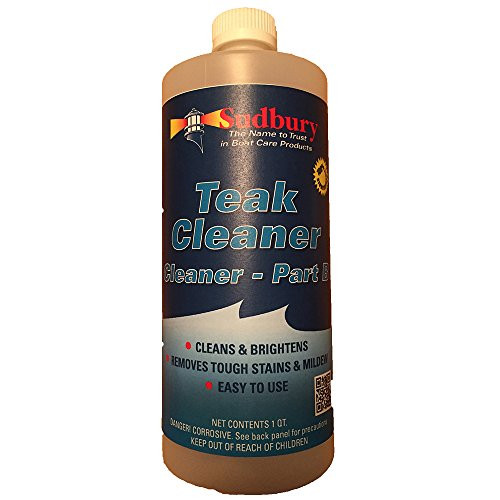 SUDBURY BOAT CARE829-862Q TEAK CLEANER PART B QUART