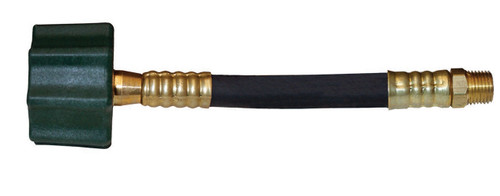 Marshall Excelsior MER425NL-18 Non-Leaching LP Hose Type 1 Acme x 1/4 Inverted Flare - 18